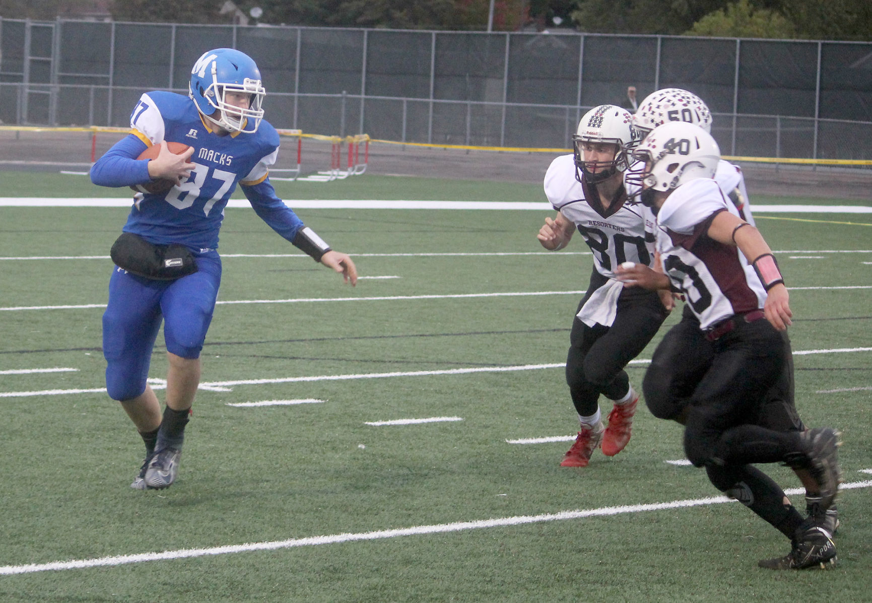 Elkhart Lake-Glenbeulah at McDonell football 10-4-19